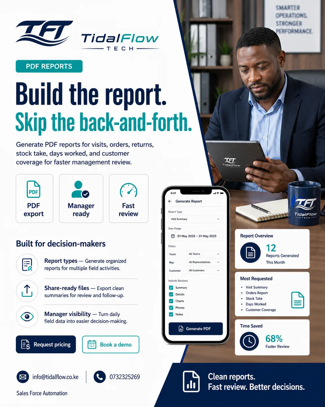 Business reporting and field operations preview