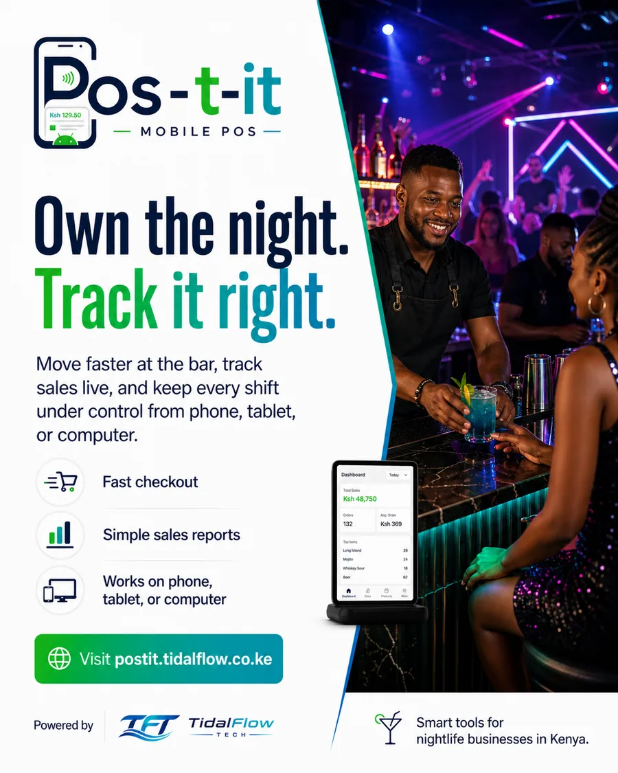 Nightclub and bar POS Kenya