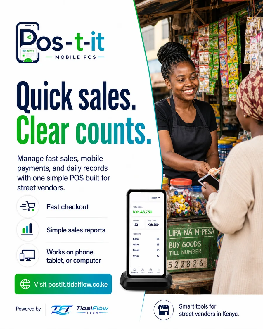 POS for street vendors in Kenya