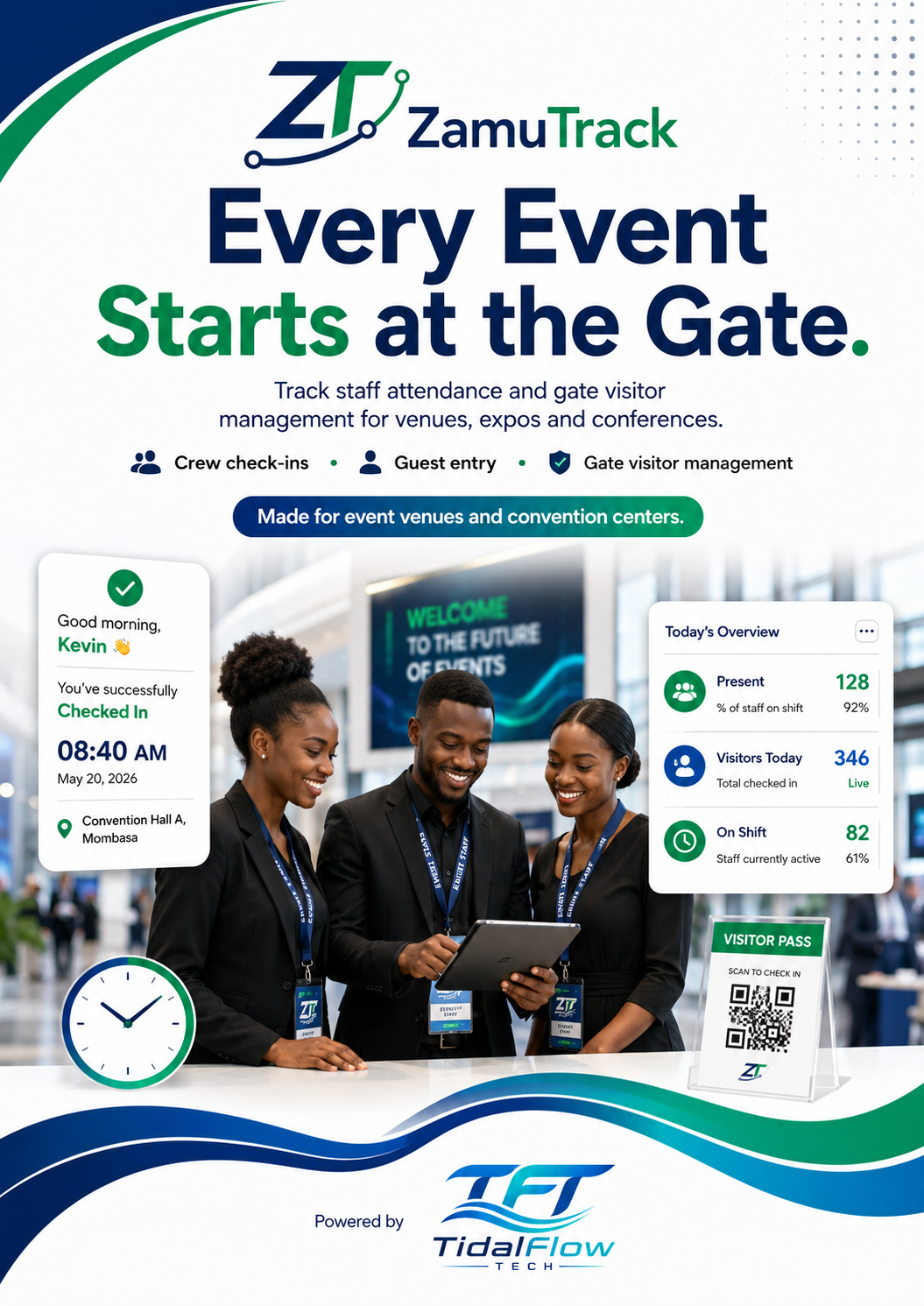 ZamuTrack for events and conferences